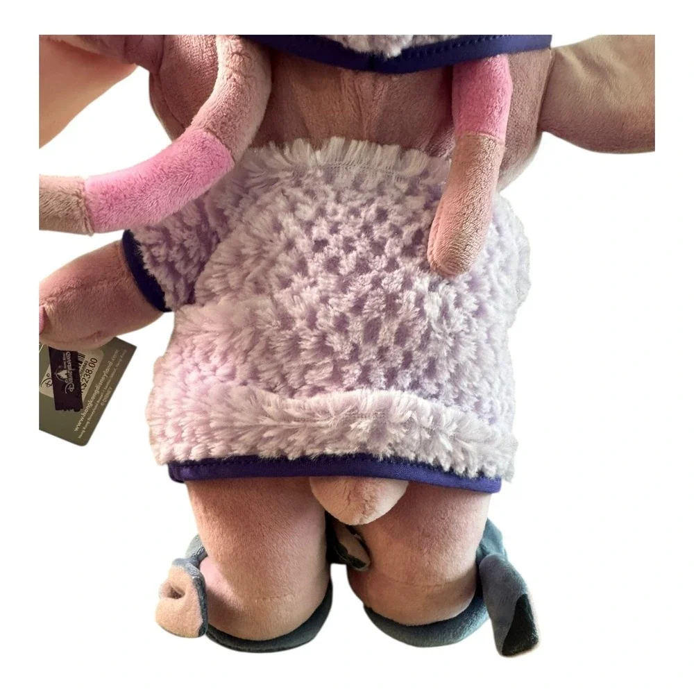 Disney Hong Kong ANGEL Plush Doll with‎ Pajamas Stitch & Duffy Pillow 16